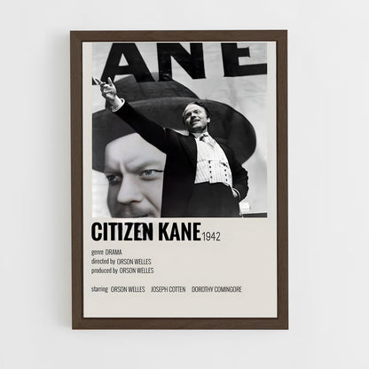 ap-citizen kane-1 cadre Bois foncé