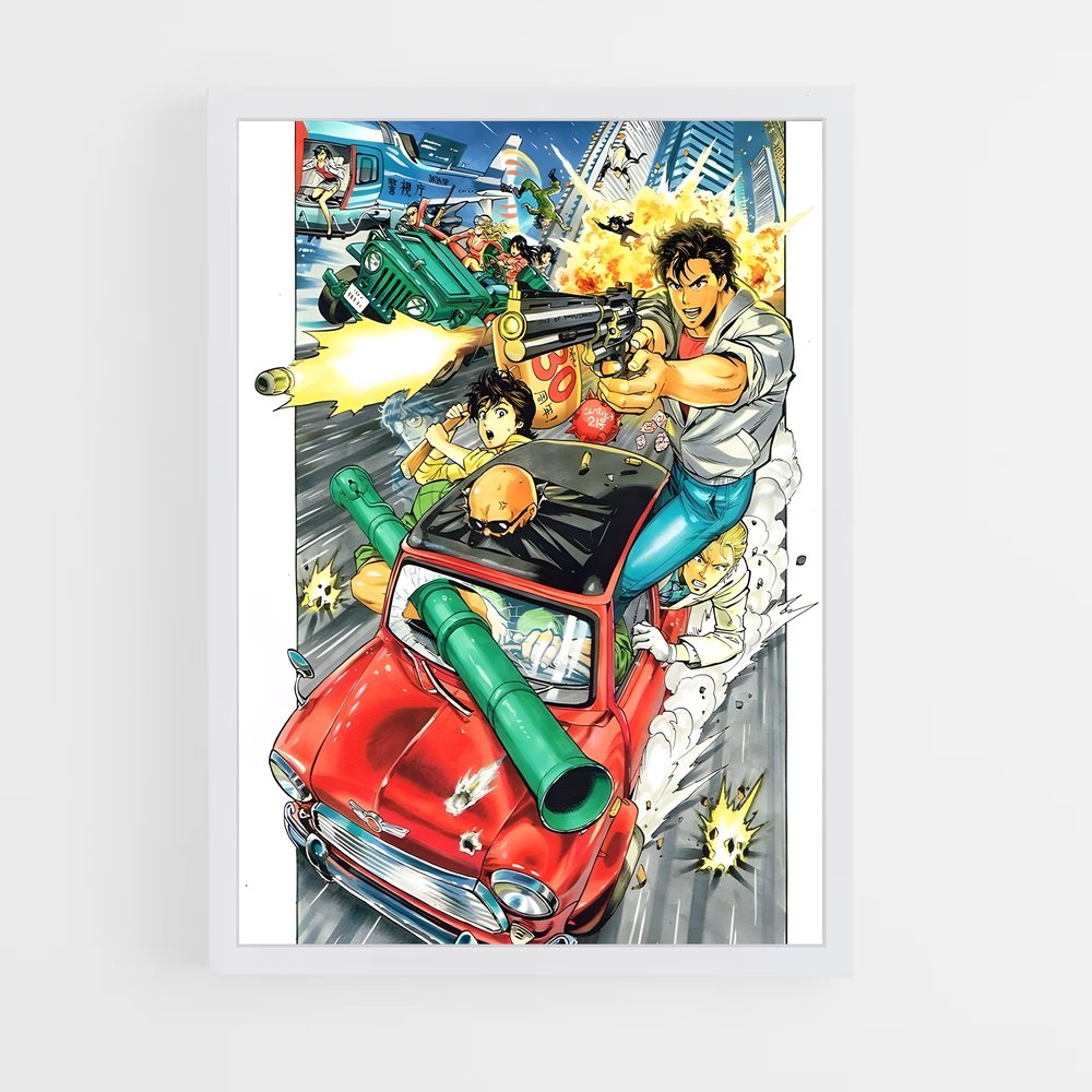 ap-city hunter-2 cadre Blanc