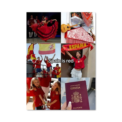 Poster Visages de l'Espagne