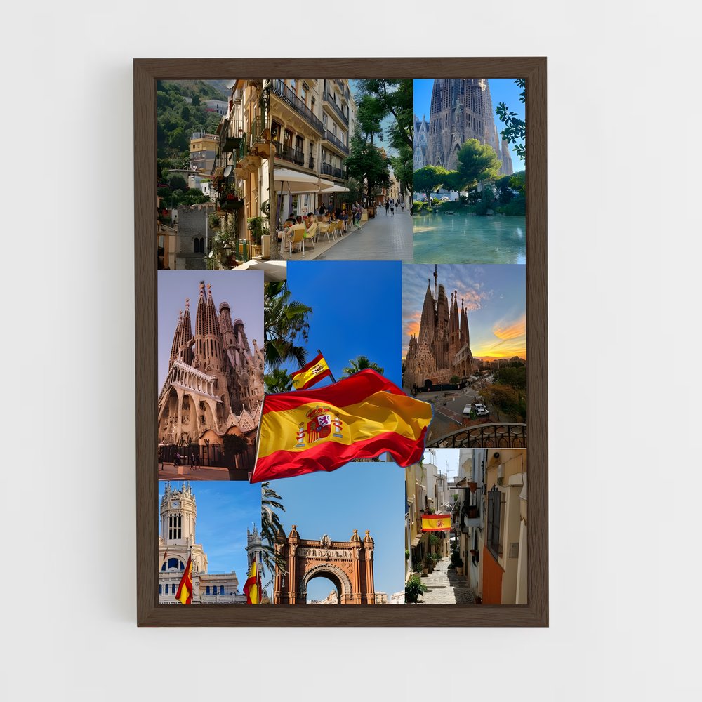 ap-ciudadanos spain-8 cadre Bois foncé