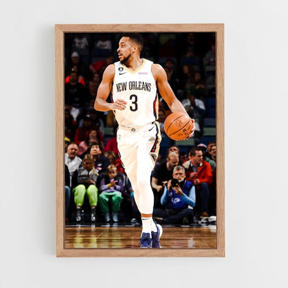 ap-cj mccollum-1 cadre Bois clair