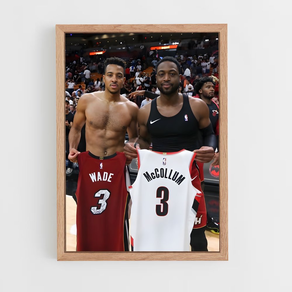 ap-cj mccollum-7 cadre Bois clair