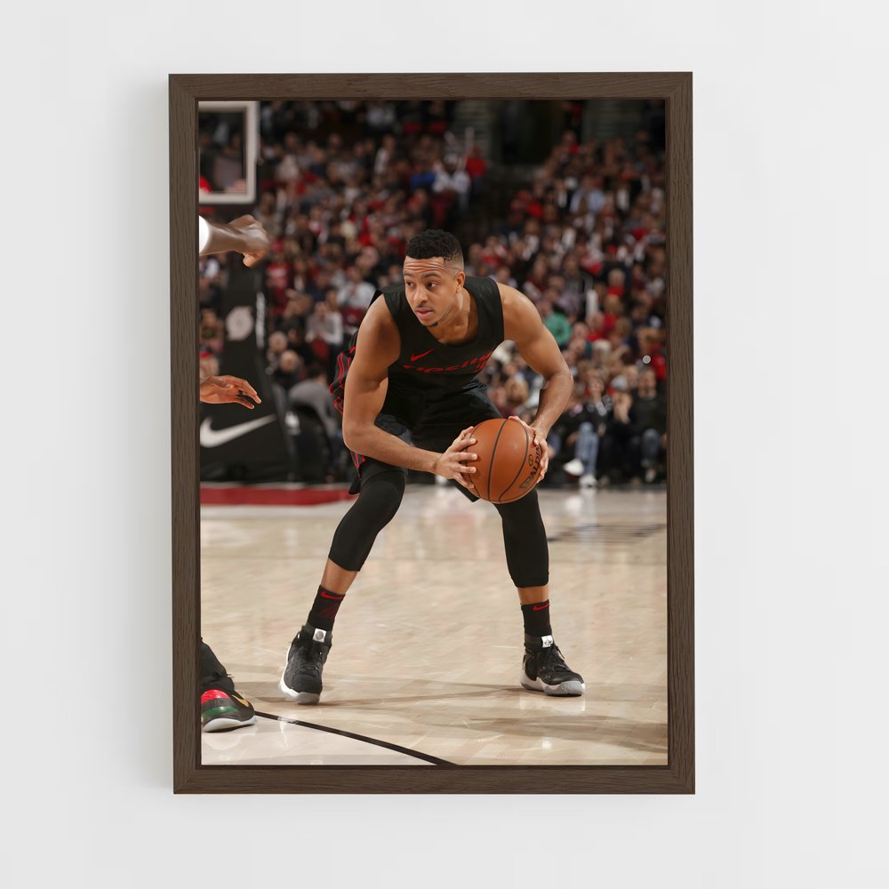 ap-cj mccollum-9 cadre Bois foncé