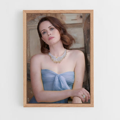 ap-claire foy-4 cadre Bois clair