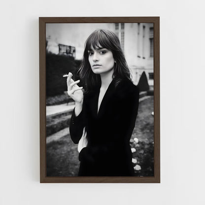 ap-clara luciani-3 cadre Bois foncé