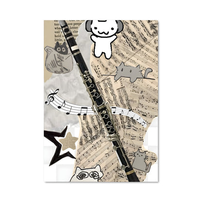 Poster Jazz Cat