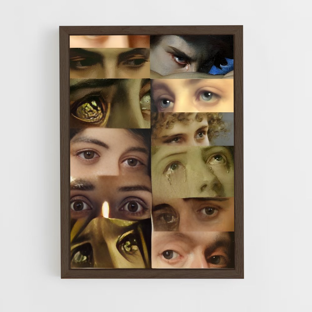 ap-classical art-1 cadre Bois foncé