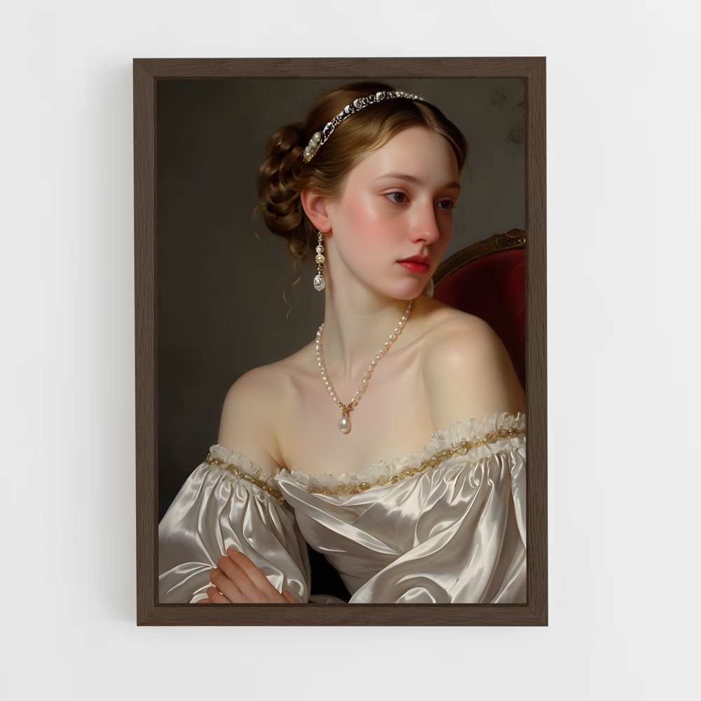 ap-classical art-10 cadre Bois foncé