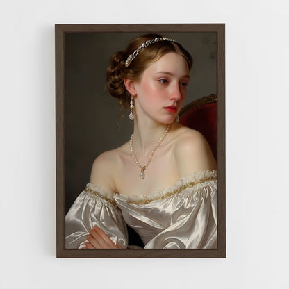 ap-classical art-10 cadre Bois foncé