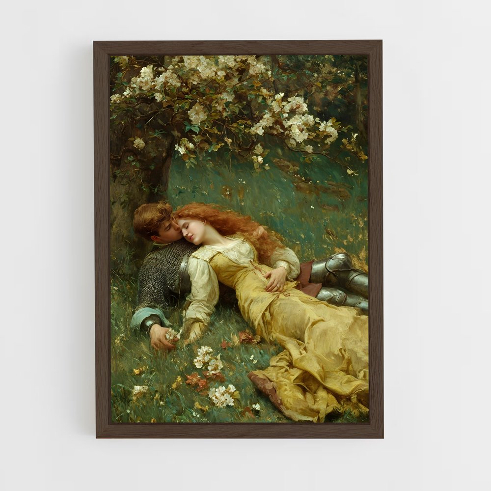 ap-classical art-12 cadre Bois foncé