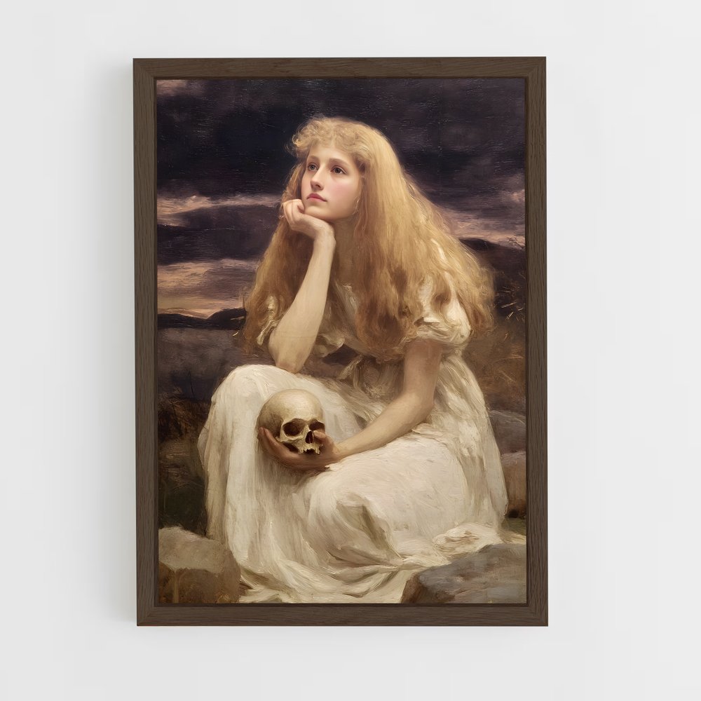 ap-classical art-2 cadre Bois foncé