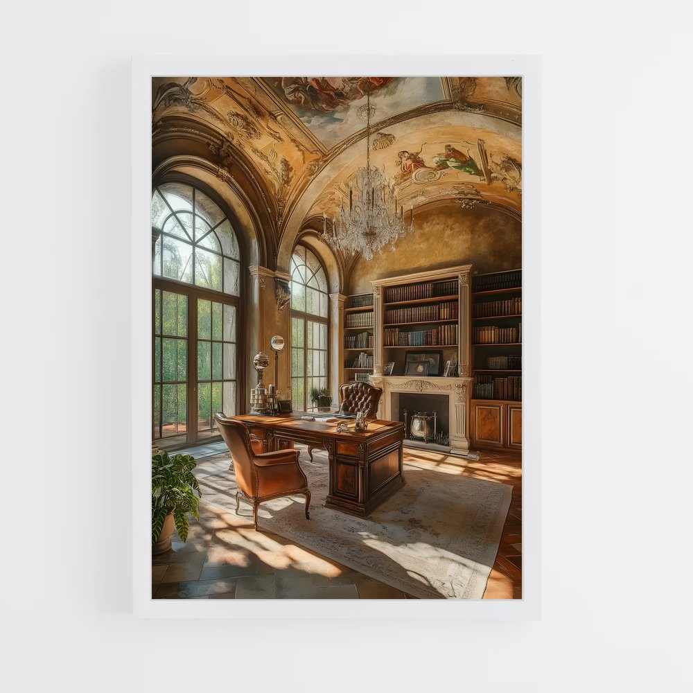 ap-classical revival-3 cadre Blanc
