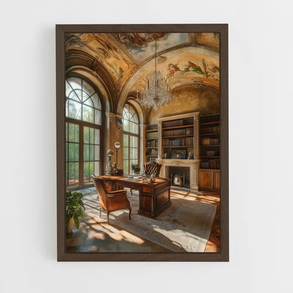 ap-classical revival-3 cadre Bois foncé