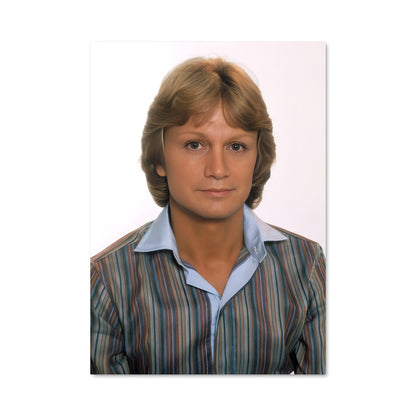 Poster Claude en Bleu