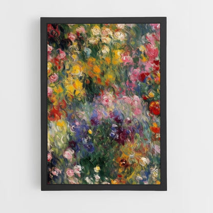 ap-claude monet-10 cadre Noir