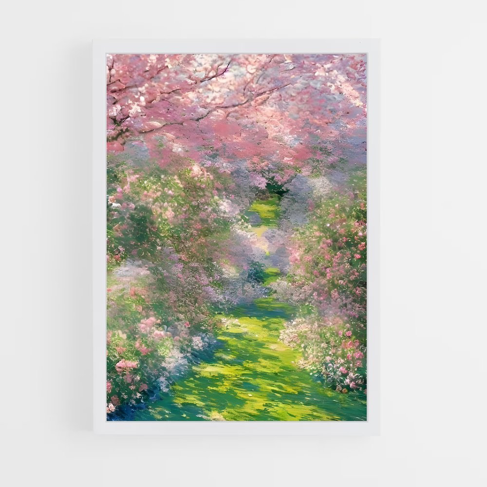 ap-claude monet-3 cadre Blanc