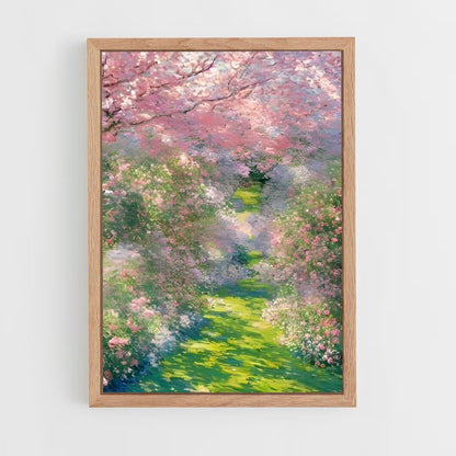 ap-claude monet-3 cadre Bois clair