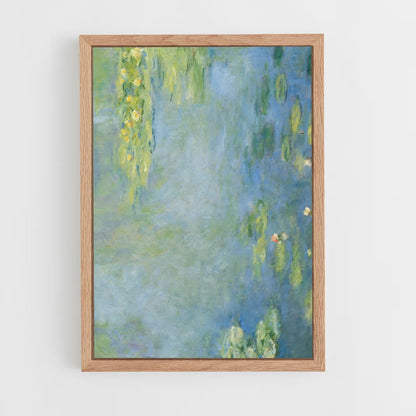 ap-claude monet-8 cadre Bois clair