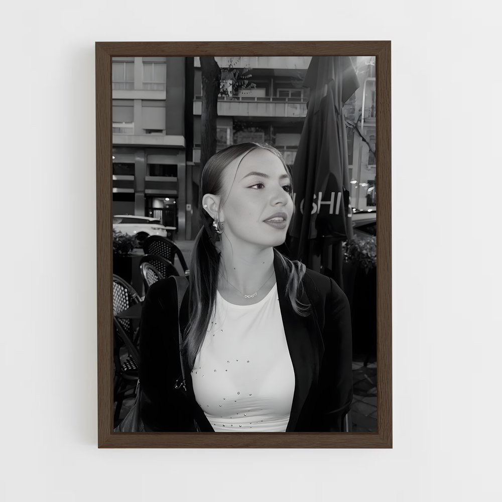 ap-claudia garcia-17 cadre Bois foncé