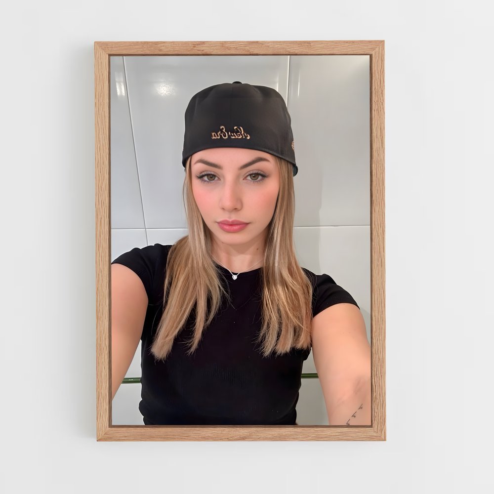 ap-claudia garcia-20 cadre Bois clair