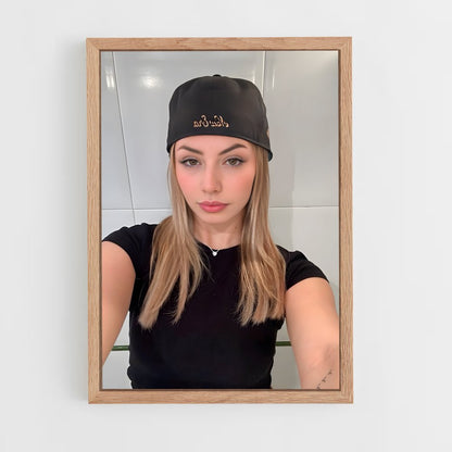 ap-claudia garcia-20 cadre Bois clair