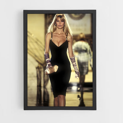 ap-claudia schiffer-1 cadre Noir