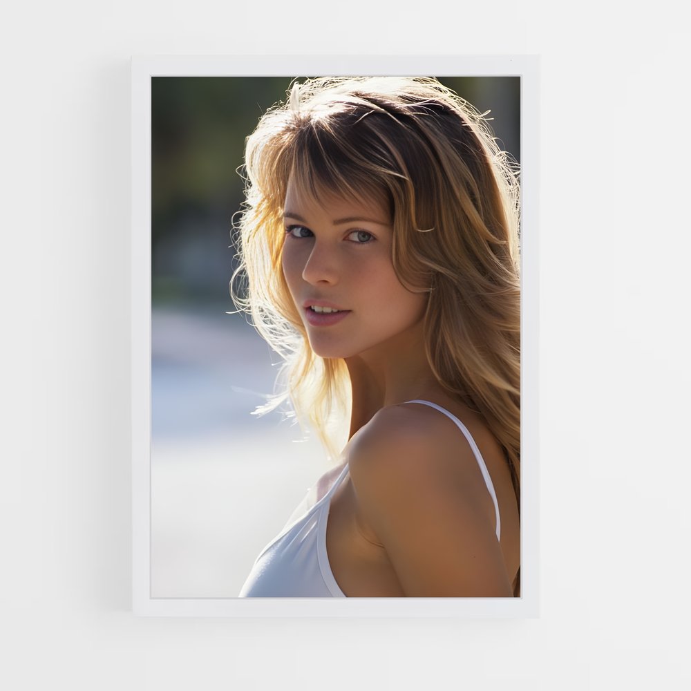 ap-claudia schiffer-2 cadre Blanc
