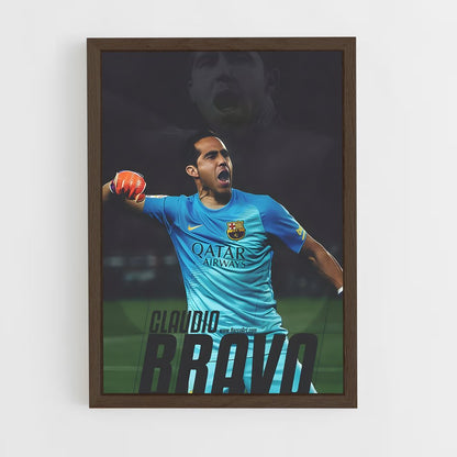 ap-claudio bravo-2 cadre Bois foncé