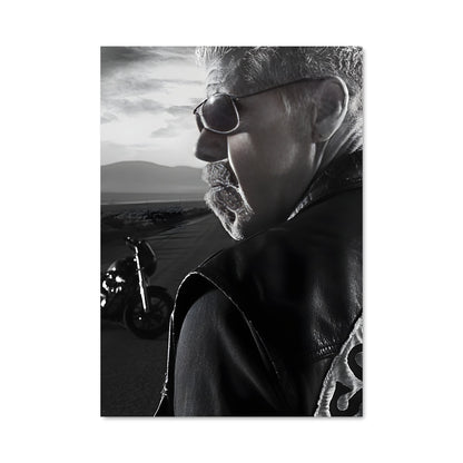 Poster L'Homme et sa Bécane