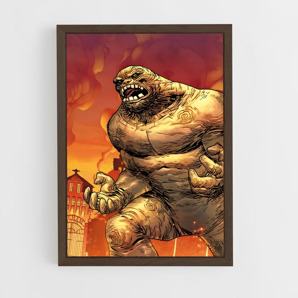 ap-clayface-9 cadre Bois foncé