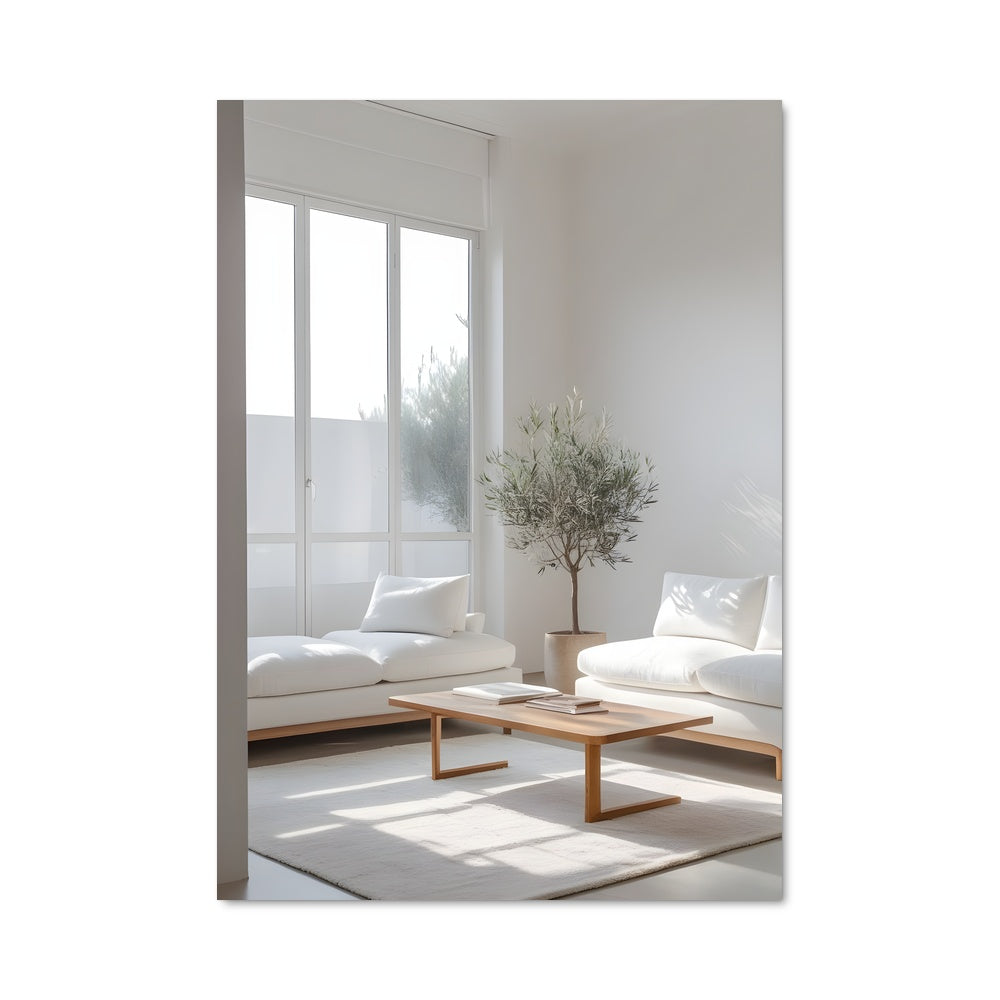 Poster Pureté Élégante