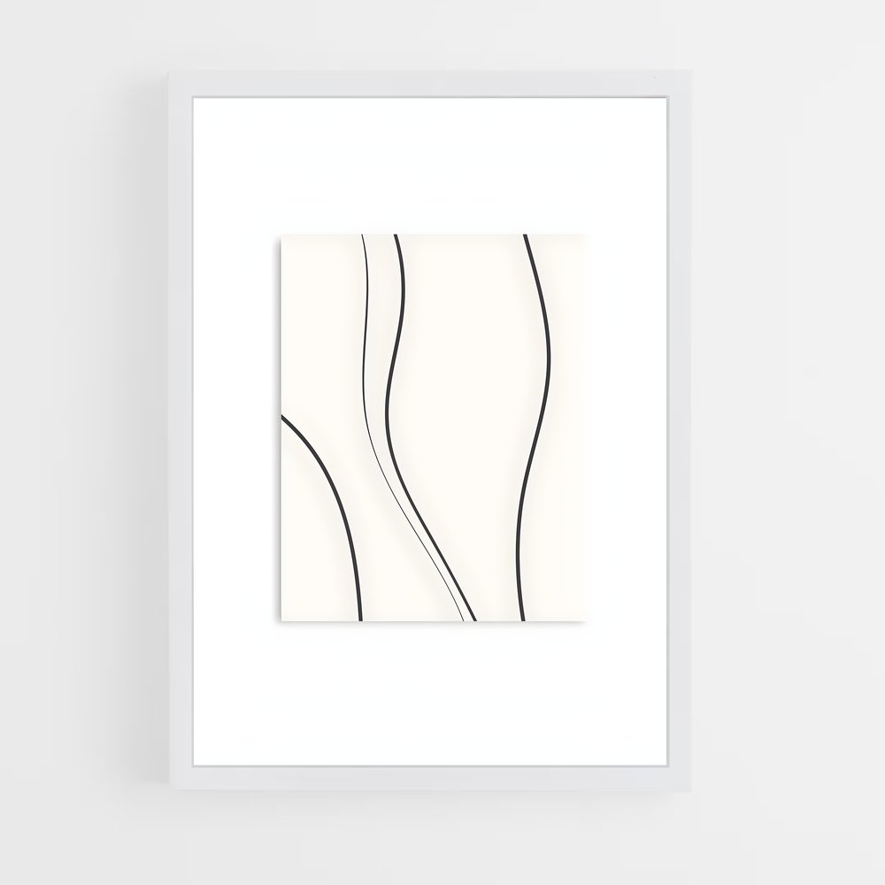 ap-clean lines-10 cadre Blanc
