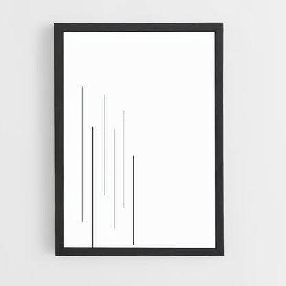 ap-clean lines-8 cadre Noir