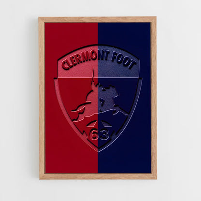 ap-clermont foot 63-2 cadre Bois clair