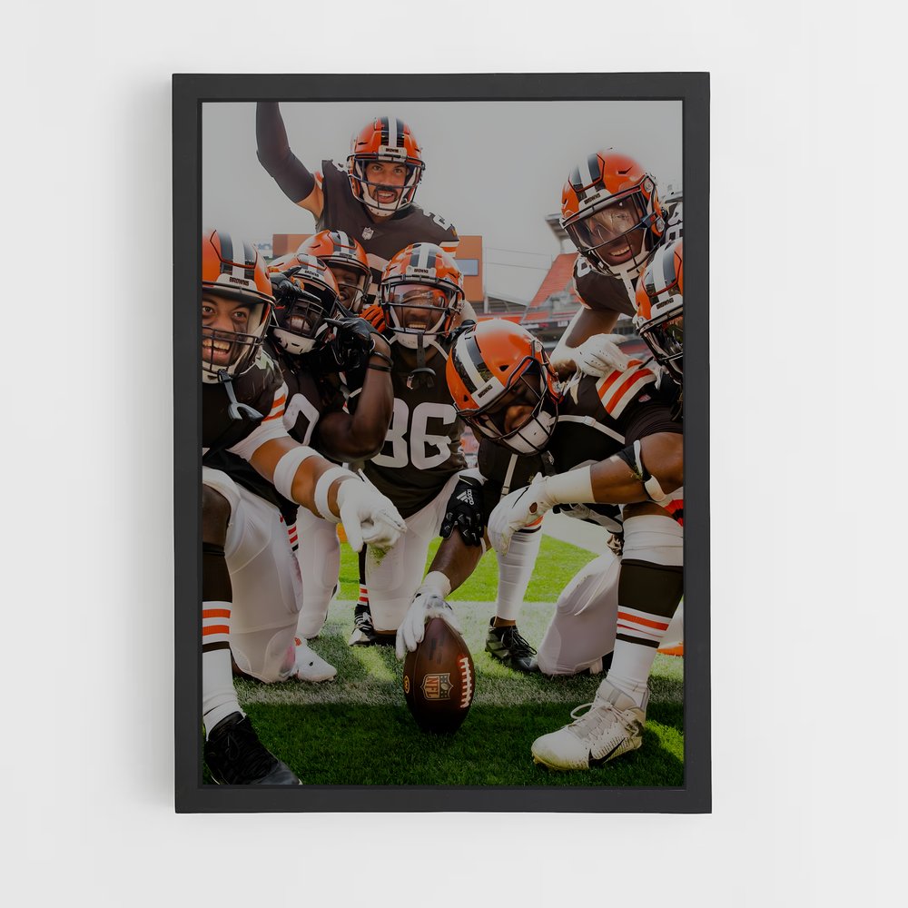 ap-cleveland browns-1 cadre Noir