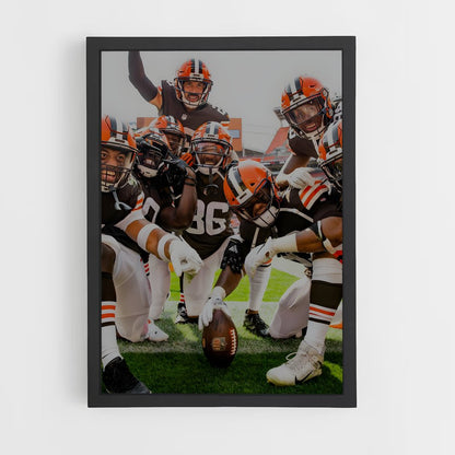 ap-cleveland browns-1 cadre Noir