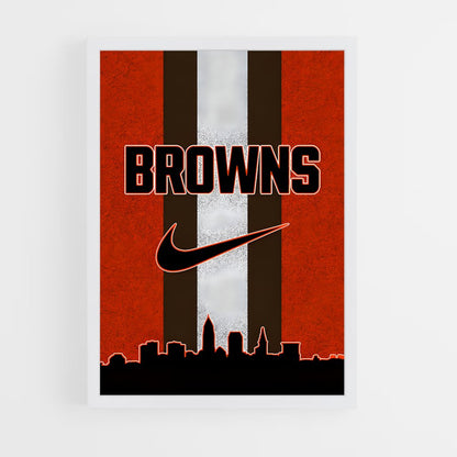 ap-cleveland browns-2 cadre Blanc