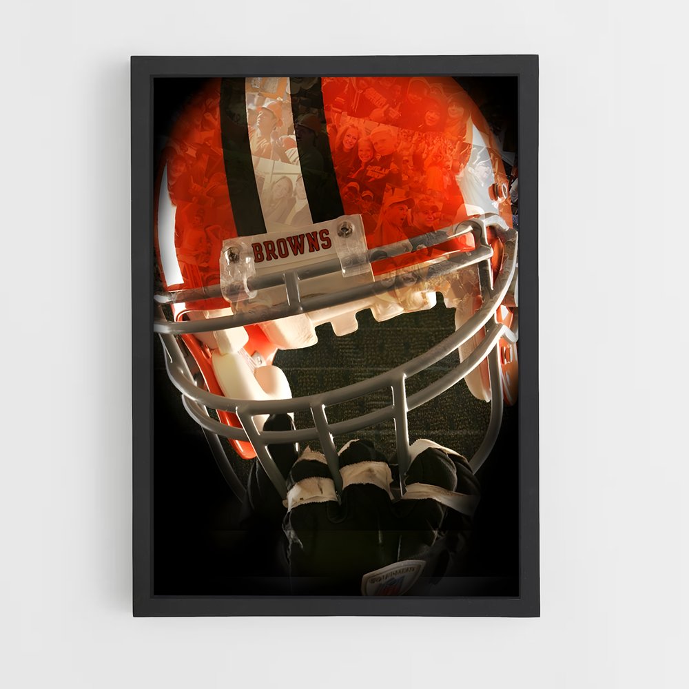 ap-cleveland browns-4 cadre Noir