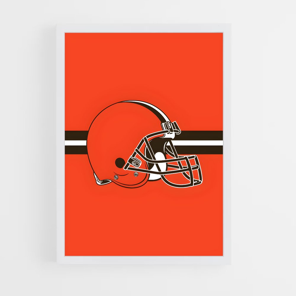 ap-cleveland browns-7 cadre Blanc
