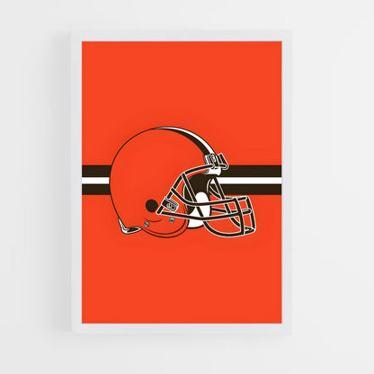 ap-cleveland browns-7 cadre Blanc
