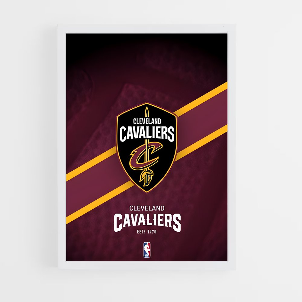 ap-cleveland cavaliers-4 cadre Blanc