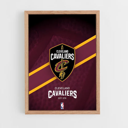 ap-cleveland cavaliers-4 cadre Bois clair
