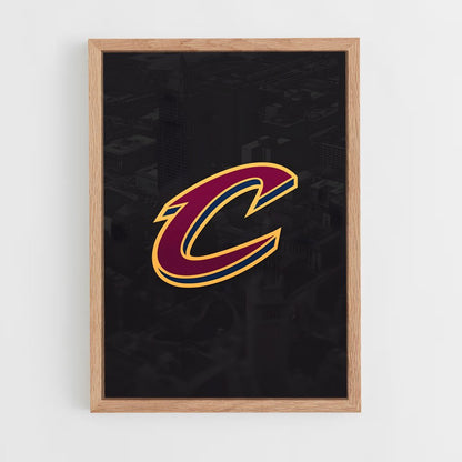 ap-cleveland cavaliers-6 cadre Bois clair
