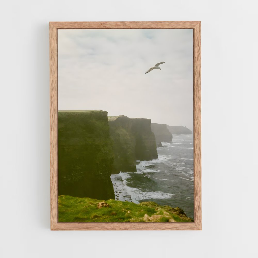 ap-cliffs of moher-2 cadre Bois clair