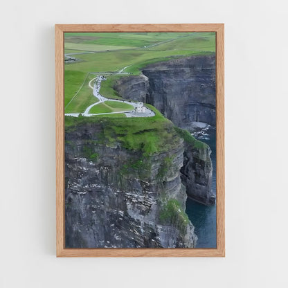 ap-cliffs of moher-3 cadre Bois clair