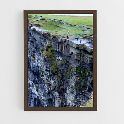 ap-cliffs of moher-5 cadre Bois foncé