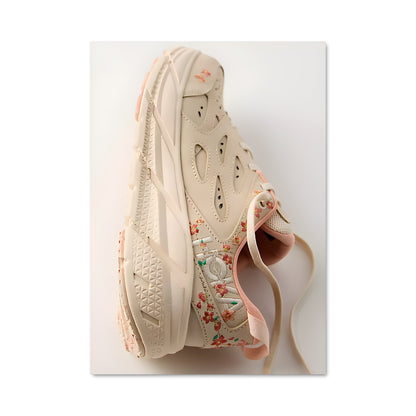 Poster Sneakers Florales