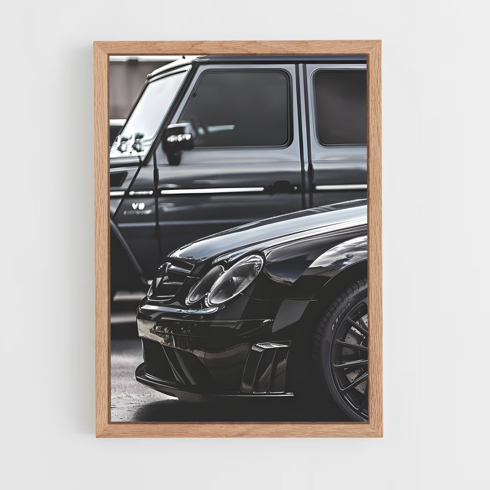ap-clk 63 amg black series-4 cadre Bois clair