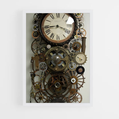 ap-clock-1 cadre Blanc