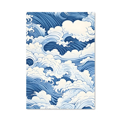 Poster Vagues Japonaise